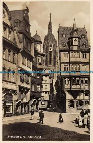 R162907 Frankfurt a.M. Alter Markt. M. Jakobs