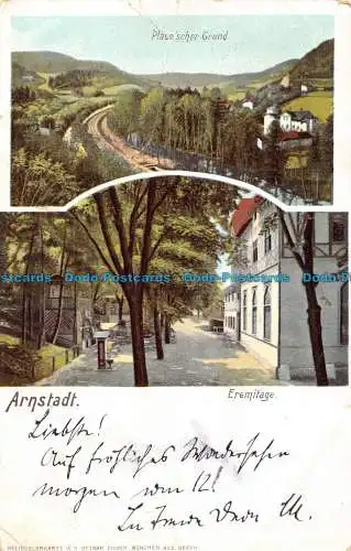 R162911 Arnstadt. Multi-View. 1902