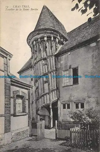 R162915 Chartres. Treppe von Königin Berthe