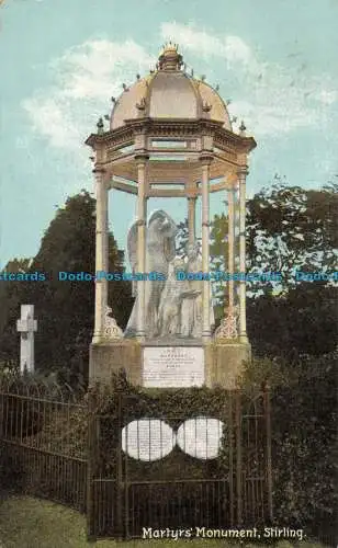 R162438 Märtyrerdenkmal. Stirling