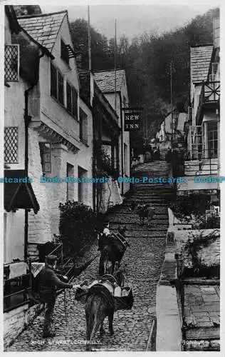 R162442 High Street. Clovelly. Valentinstag. RP