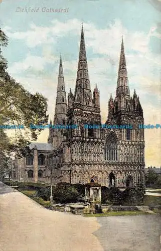 R162477 Lichfield Cathedral. Valentinstag. 1905