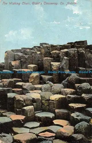 R162997 Der Wunschstuhl. Giants Causeway. Co. Antrim. Lawrence. 1914