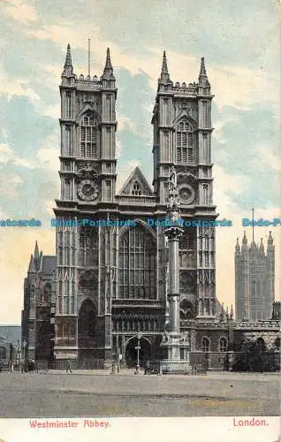 R163391 Westminster Abbey. London