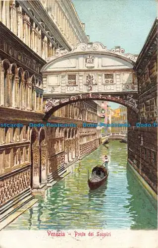 R163306 Venedig. Seufzerbrücke. 1904