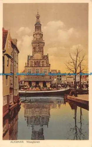 R163413 Alkmaar. Waagtoren. Alcmaria