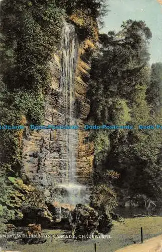 R163065 Der Wellington-Wasserfall. Chatsworth. 1911