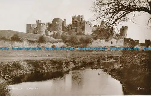 R163456 Caerphilly Castle. Photochrom. Nr. 8709. RP