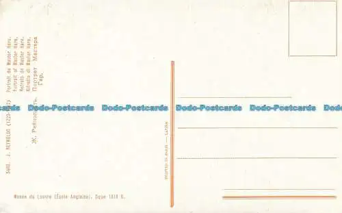 R163458 J. Reynolds. Porträt des Meisterhasen