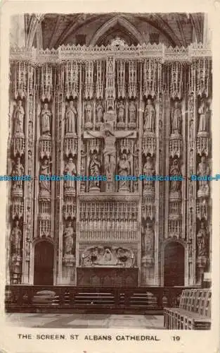 R163463 Die Leinwand St. Albans Kathedrale. Lilywhite. RP