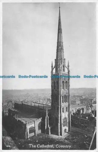 R163471 Die Kathedrale. Coventry. Teesee. RP