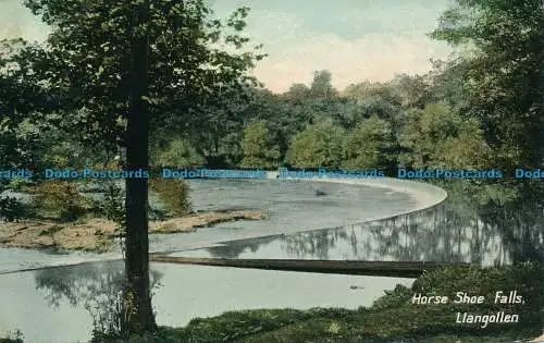 R163514 Pferdeschuh fällt. Llangollen. Valentinstag. 1908