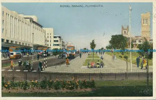 R162657 Royal Parade. Plymouth. Rendern Sie