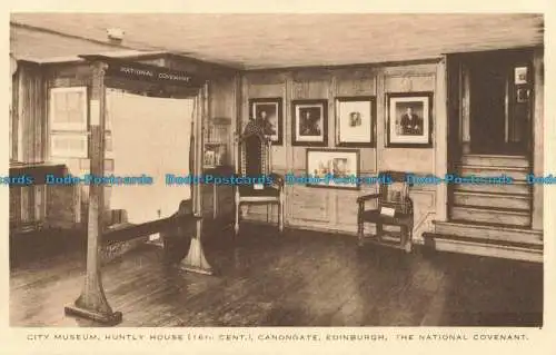 R648038 Edinburgh. Stadtmuseum. Huntley House. Canongate. Der Nationale Pakt