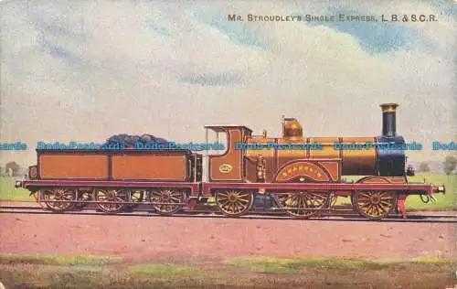 R648122 L.B. und S.C.R. Mr. Stroudley Single Express. Die Lokomotive Publishi