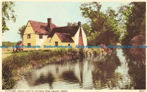 R648128 Flatford. Willy Lott Cottage. Die Valley Farm. Photochrom