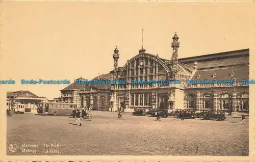 R648680 Mechelen. Der Bahnhof. Ern. Nels Thill. Nein. 5