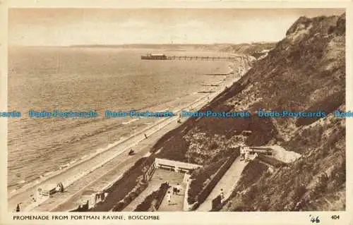 R648688 Boscombe. Spaziergang von der Schlucht von Portman. Dearden und Wade