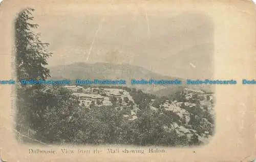 R648695 Dalhousie. Blick vom Einkaufszentrum mit Balun