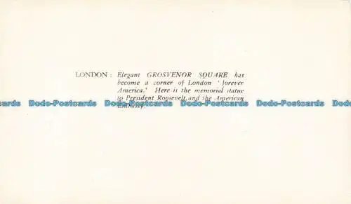 R648296 London. Elegantes Grosvenor Square