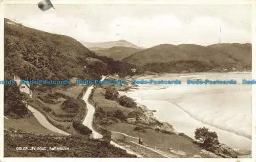 R648353 Barmouth. Dolgelley Road. Valentinstag. Foto braun