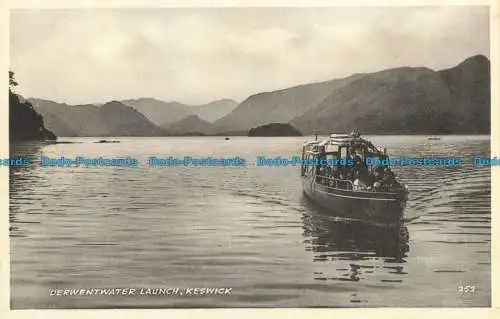 R648373 Keswick. Derwentwater Launch. Mayson Keswick Serie