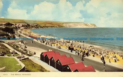 R648400 Swanage. Der Strand. Harvey Barton. 1962