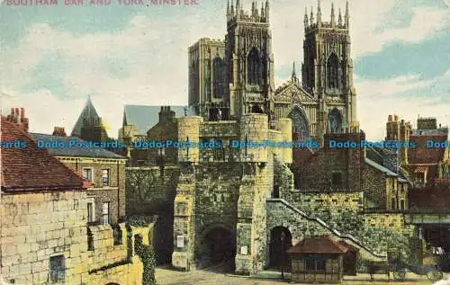 R648886 Bootham Bar und York Minster. E.S.Nr. 3177