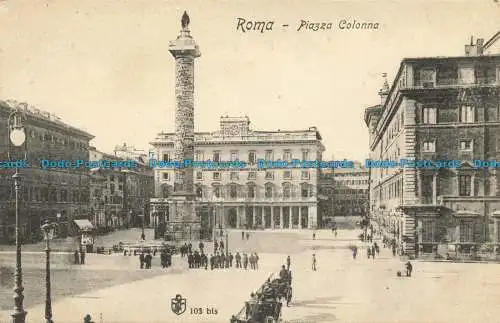 R649496 Rom. Piazza Colonna