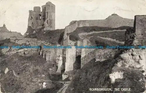 R648903 Scarborough. Das Schloss. T.T. und S. Queen Serie. 1905