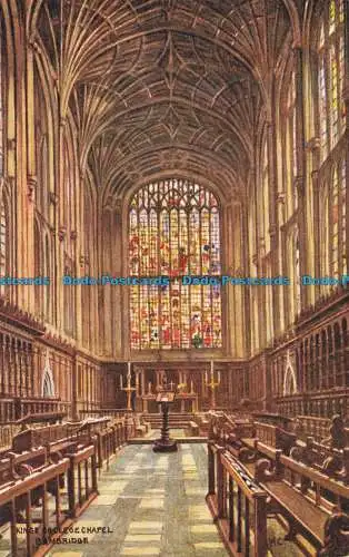 R649532 Cambridge. Kings College Chapel. J. Lachs