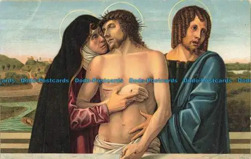 R648488 Mailand. Maria und Josef mit dem toten Leib Christi. Bellini. Misch. World G