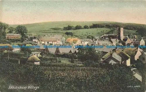 R648973 Abbotsbury Village. J. Welch. 1907