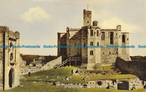 R648514 Warkworth Castle. Valentinstag. Colour Kragen. 4049. V. Stil