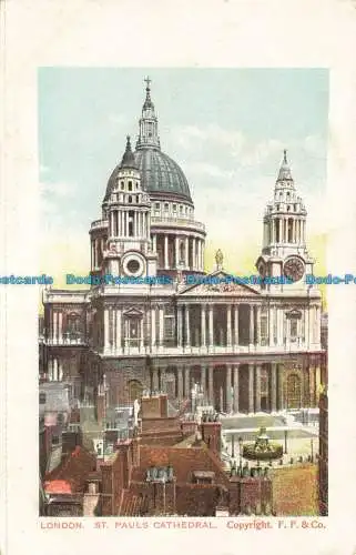 R649599 London. St. Pauls Kathedrale. F.F