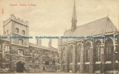 R649004 Oxford. Exeter College. O.F. Stengel