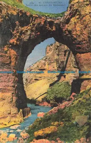 R649622 Constantine. Verlassen der Rhummelschlucht. C.A.P