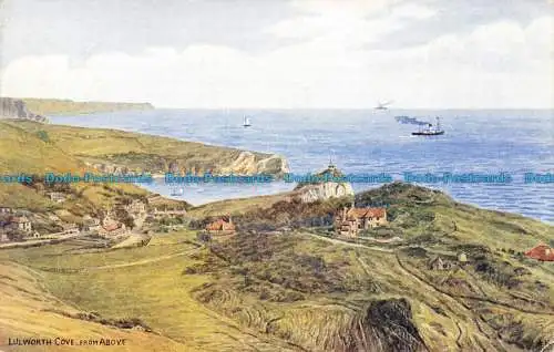 R650340 Lulworth Cove. von oben. J. Lachs. A.R. Quinton. 1956