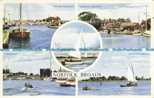 R650342 Die Norfolk Broads. Wroxham. Hickling breit. Potter Heigham. J. Lachs.