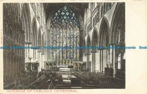 R650356 Innenraum der Carlisle-Kathedrale. Serie N. und C.