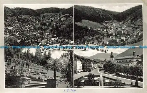 R648586 Gruss aus Schramberg im Schwarzwald. Hersteller Schoning. RP. Multi View