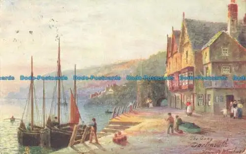 R649061 Dartmouth. Der Kai. Tuck. Aquarette. 6265. 1905