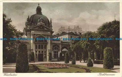 R650381 Wiesbaden. Kochbrunnen. R. Konrady