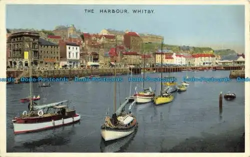 R648607 Whitby. Der Hafen. E.T.W. Dennis