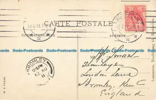 R649088 Rotterdan. Maasbruggen. M.A. Frank. 1911