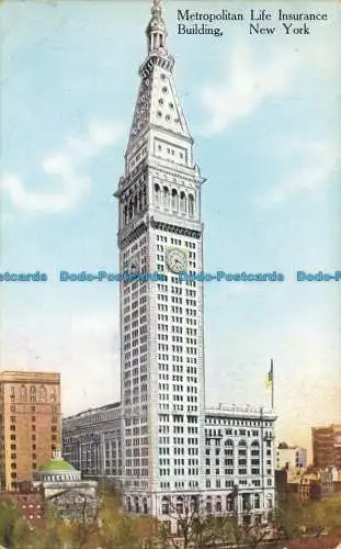 R649694 New York. Metropolitan Life Insurance Building. Irving Underhill. Erfolge