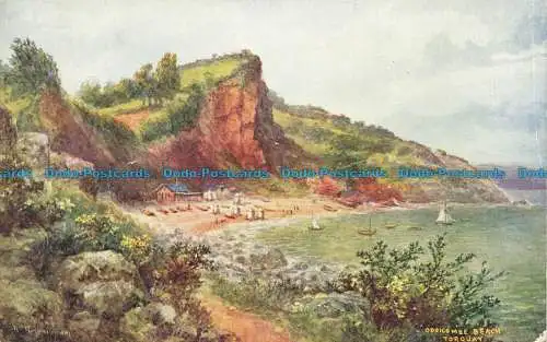 R650406 Torquay. Oddicombe Beach. J. Lachs. W.W. Quatremain