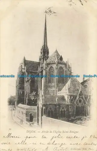 R649715 Dijon. Apsis der Kirche Saint Benigne