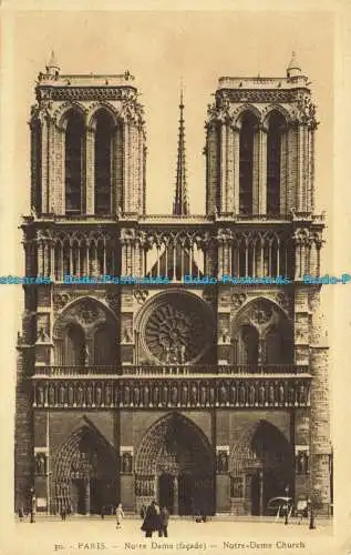 R649729 Paris. Kirche Notre Dame. G.L