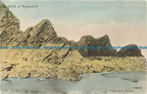 R649129 Cliffs at Ravenshall. Valentine-Serie. 1904